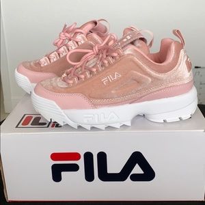 Fila Disruptor II - Premium Suede (Pink)